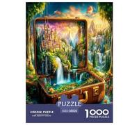 Bosque Mágico Puzzle 1000 Piezas, Moderno DIY,Entretenimiento Creativo Clásicos para Adultos Y Niños A Partir De 12 Años Un Rompecabezas Desafiante - Obra De Arte 38x26cm/1000pcs
