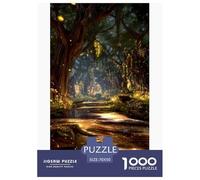 Bosque mágico, Puzzle De 1000 Piezas 70x50cm/1000pcs Camino Relajación para Adolescentes Juego EduGatoivo Creativo Regalo De Decoración Hogareña