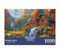 Bosque Mejoras del Hogar Serie Bosque Un Único 1000 Piezas Rompecabezas para Adultos Colorido Resolviendo Enigmas, Desafiante y Mental Jigsaws Actividad Divertida para el Hogar38x26cm/1000pcs