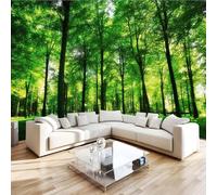 Bosque Papel Pintado 250 x 175 cm 3D Árbole Mural de pared Fotomurales Tejido No Tejido Fuera De La Ventana Papel Tapiz Grande Murales Fotográfico Moderno Decoración de Paredes W-398