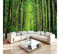 Bosque Papel Pintado 500 x 280 cm 3D Árbole Mural de pared Fotomurales Tejido No Tejido Fuera De La Ventana Papel Tapiz Grande Murales Fotográfico Moderno Decoración de Paredes W-296