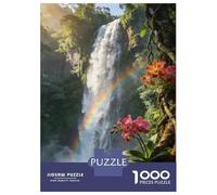 Bosque Puzzle 1000 Piezas Cartón Puzzle Grande Adulto Relajarse Tropical RainBosque Coleccionistas Puzzle para Hacer En Familia 70x50cm/1000pcs