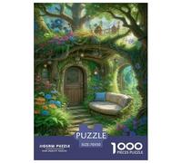 Bosque Reino Secreto Puzzle Imposible,desafío para Adultos Interesante Entretenimiento Creativo 1000 Piezas Obra De Arte De Juego De para Adultos, Regalos A Partir De 14 Años 70x50cm/1000pcs