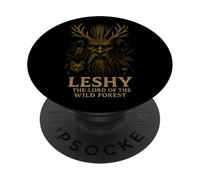 Bosque Salvaje Leshy Mitología Eslava Pagano Naturaleza Bestia PopSockets PopGrip Adhesivo
