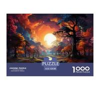 Bosque Único 1000 Piezas Rompecabezas para Adultos Serie Bosque Colorido Resolviendo Enigmas Desafiante y Mental Jigsaws 100% Cartón Reciclado Juego de Rompecabezas o Hombres5