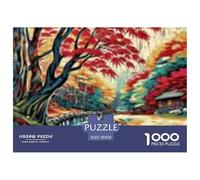 Bosque Único 1000 Piezas Rompecabezas para AdultosSerie Bosque Colorido, Resolviendo Enigmas, Desafiante y Mental Jigsaws 100% Cartón Reciclado 1000 Puzzles Educativos 70x50cm/1000pcs