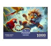 Bosque Único 1000 Piezas Rompecabezas para AdultosSerie Bosque Colorido, Resolviendo Enigmas, Desafiante y Mental Jigsaws 100% Cartón Reciclado 1000 Puzzles Educativos 70x50cm/1000pcs