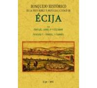 Bosquejo Historico De La Ciudad De Ecija Formado Desde Sus Primitivos