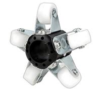 Bosreroy Funda protectora para cámara endoscópica con ruedas guía, apertura de 23 mm, soporte de 5 ruedas, compatible con tubos de 100 mm, 0.9 pulgadas