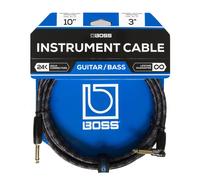 Boss 10ft Angled/Straight Instrument Cable