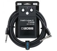 Boss 10ft Angled/Straight Instrument Cable - Black