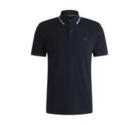 BOSS Polo slim fit en piqué de algodón elástico lavado - StylePassertip, 50507699 Azul oscuro XL