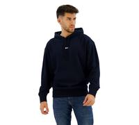 BOSS Sudadera con capucha de felpa de algodón con logo en contraste - StyleWeSmallhood, 50514530 Azul oscuro M