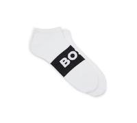 BOSS 2P AS Logo CC Calcetines, White100, 43-46 (Pack de 2) para Hombre