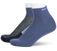 BOSS 2P AS PlushDesign CC, Calcetines de los hombres, Navy412,
