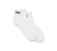 Hugo Boss Calcetines para hombre 2P AS Sport CC Paquete de 2 tobillo elástico Blanco 39-42