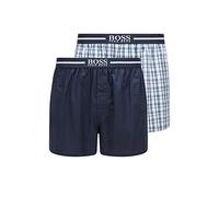 BOSS 2p Boxer Shorts Ew, Bóxer, para Hombre, Azul (Dark Blue 405), XXL