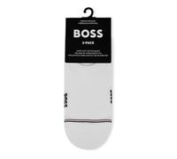 BOSS 2P LC Iconic CC Calcetines Invisibles, White100, 40-46 para Hombre