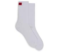BOSS 2P RS LABEL CC W, CALCETINES REGULARES Mujer, White100,