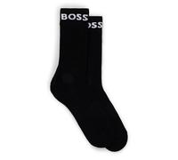 Calcetines de tenis BOSS x Matteo Berrettini Quarter-Length Socks In Stretch Fabric - black 43-46
