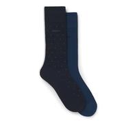 BOSS 2prs Minidot Vibambo 10273918 Calcetines Regulares, Azul Oscuro, 39-42 Hombres