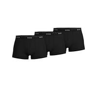 BOSS 3-Pack Stretch Cotton Regular Fit Trunks Bañadores Ajustados para Hombre, Negro, S (Pack de 3)
