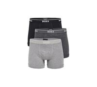 BOSS 3er-Pack Boxershorts aus Baumwolle Ropa Interior, Multi Gris/Antracita/Negro, XL 3 para Hombre