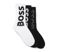 BOSS 3P QS Rib Logo CC, Calcetines_cortos Hombre, Open Miscellaneous960,
