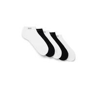 BOSS Paquete de cinco pares de calcetines tobilleros - Style5P AS Uni Color CC, 50478205 Blanco / Negro 39-42
