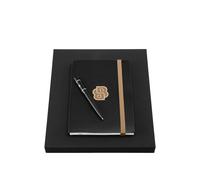 BOSS A5 notebook and ballpoint pen gift set - StyleSet HNH612AL + HSC6124A, 58837059 Negro pcs.