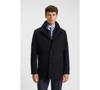 BOSS Abrigo corto relaxed fit de lana y cashmere - StyleH-Coxtan-234, 50549193 Azul oscuro 56