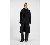 BOSS Abrigo cruzado de lana virgen y cashmere - StyleCavinia1, 50549645 Azul oscuro 44