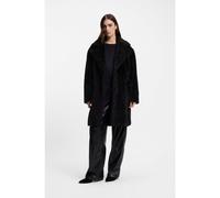 BOSS Abrigo de peluche con cuello ajustable - StyleC_Catedy, 50548583 Negro 36