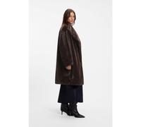 BOSS Abrigo de peluche relaxed fit - StyleCiteddy2, 50569519 Marrón oscuro 40