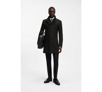 BOSS Abrigo formal de tejido elástico con microestampado - StyleH-Hyde-SU-BIB-C-254, 50552258 Negro 58