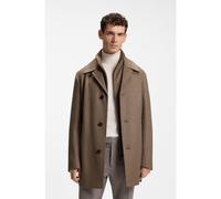 BOSS Abrigo formal relaxed fit de tejido italiano - StyleH-Clark-S-3in1-264, 50571854 Marrón claro 98