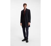 BOSS Abrigo formal slim fit de lana y cashmere - StyleH-Hyde-264, 50571557 Azul oscuro 48