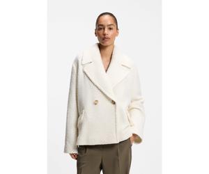BOSS Abrigo loose fit en bou on cierre cruzado doble - StyleC_Caban1, 50534895 Natural 34