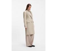 BOSS Abrigo recto formal en lana - StyleClassin1, 50574982 Beige claro 44