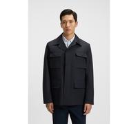 BOSS Abrigo repelente al agua en lana elástica - StyleP-Carper-FieldTW-253, 50546018 Azul oscuro 46