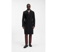 BOSS Abrigo slim fit cruzado en mezcla de alpaca - StyleH-Hyde-DB-Peak-264, 50571845 Azul oscuro 44
