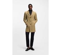 BOSS Abrigo slim fit de algodón con interior acolchado desmontable - StyleH-Hyde-Bib-254, 50556711 Beige 44