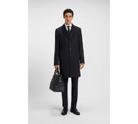 BOSS Abrigo slim fit de lana y cashmere - StyleH-Hyde-254, 50549187 Azul oscuro 54