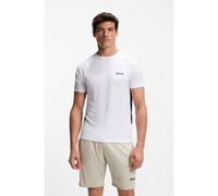 BOSS Active Camiseta slim fit en tejido multielástico - StyleTS_TOC Spin CB, 50554544 Blanco XL