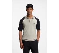 BOSS Active polo de punto con bloques de color - StyleKN_GOC Swing PS, 50563393 Beige claro L