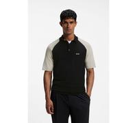BOSS Active polo de punto con bloques de color - StyleKN_GOC Swing PS, 50563393 Negro XXL