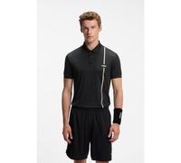 BOSS Active polo de secado rápido con la raya característica de la firma - StylePL_TOC Game 3, 50563363 Negro M