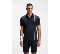 BOSS Active polo de secado rápido con la raya característica de la firma - StylePL_TOC Game 3, 50563363 Azul oscuro M
