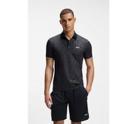 BOSS Active Polo slim fit con estampado de pelota de tenis grabado - StylePL_TOC Game 1, 50564785 Azul oscuro S