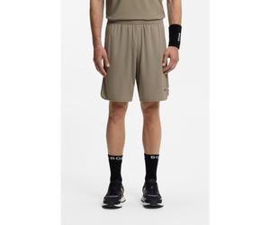 BOSS Active Shorts en tejido elástico con bolsillos amplios de malla - StyleJT_TOC Game 9 inch, 50563340 Marrón claro XL